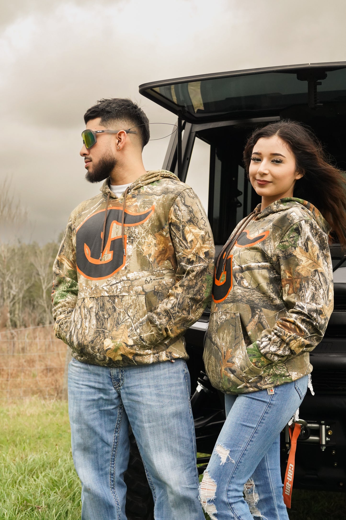 GNZL CAMO “ G “ HOODIE